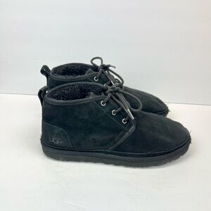 UGG Neumel Casual Classic Suede Ankle Chukka Boots Women’s Size 11 Black